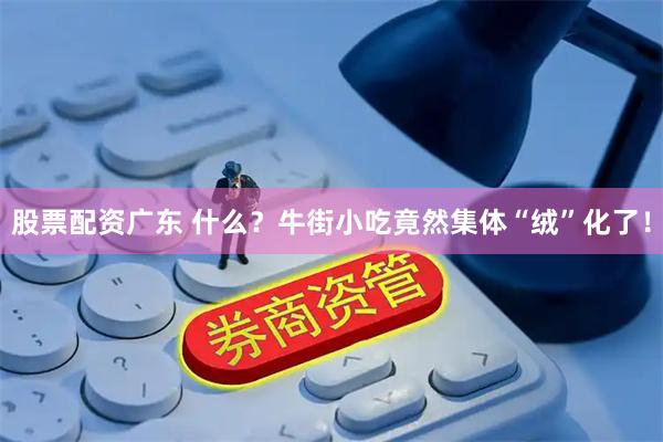 股票配资广东 什么？牛街小吃竟然集体“绒”化了！
